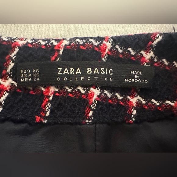 Zara Plaid Mini Skirt - Picture 4 of 5